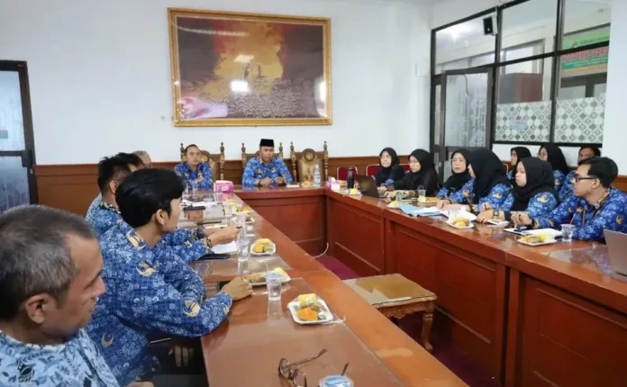 Wakil Wali Kota Pariaman Mulyadi rapat percepatan penyusunan RDTR dan KLHS
