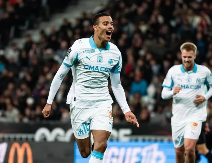 Mason Greenwood l gol Marseille vs Nice Ligue 1