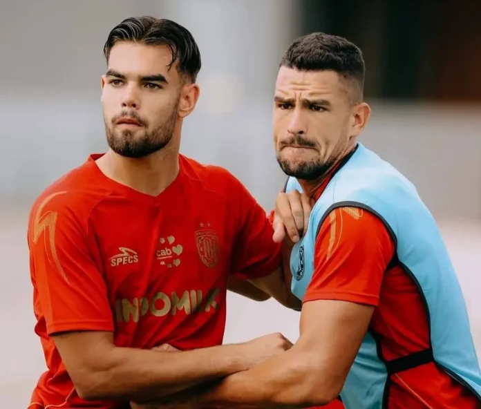 Pemain Bali United berlatih jelang laga kontra Persis Solo