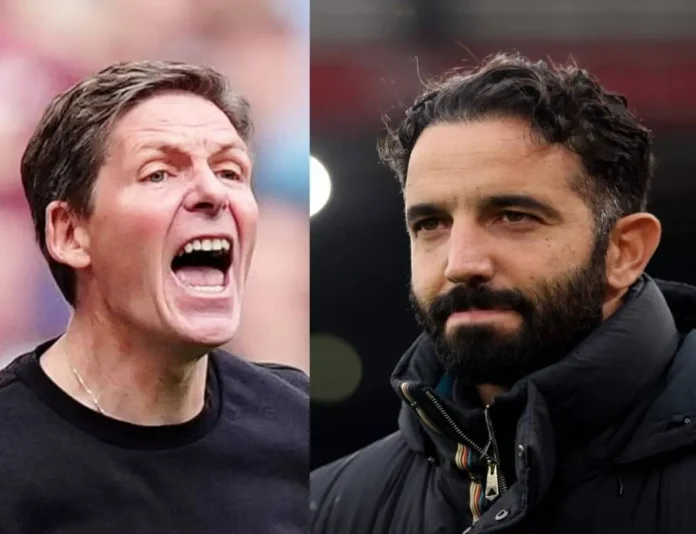 Oliver Glasner hadapi Ruben Amorim Premier League 2025