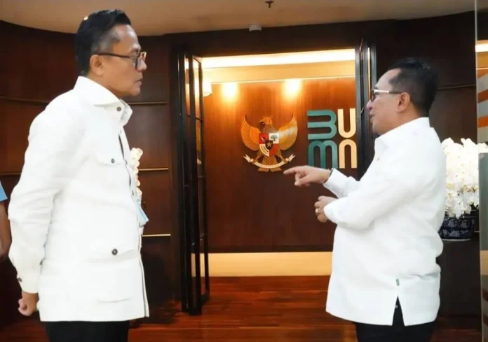 Bupati Tanahdatar dengan COO Danantara