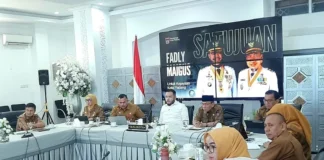 Wali Kota Padang Fadly Amran rapat realisasi TKD dengan TAPD 2026