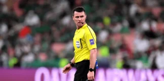 Ilgiz Tantashev, wasit Uzbekistan yang memimpin final ACL Elite 2025/26.