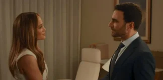 Cuplikan film komedi romantis terbaru Office Romance yang dibintangi Jennifer Lopez dan Brett Goldstein tayang perdana pada 5 Juni 2026.