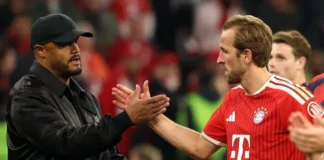 Penyerang Bayern Munich Harry Kane menyamai rekor gol Cristiano Ronaldo dalam laga lawan PSG