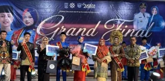 Muhammad Fikri dan Delfiona Olifia terpilih sebagai Duta GenRe Kabupaten Agam 2026.
