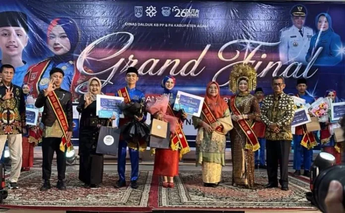 Muhammad Fikri dan Delfiona Olifia terpilih sebagai Duta GenRe Kabupaten Agam 2026.