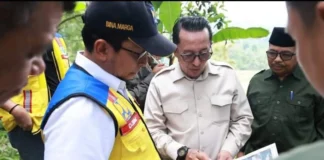 Bupati Tanahdatar dan BPJN Sumbar melakukan survei akses jalan menuju Sekolah Rakyat Tanjung Alam.