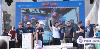Wali Kota Solok Ramadhani Kirana Putra mengikuti Gebyar Hadiah Tabungan Bank Nagari 2026.