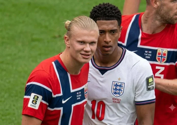Erling Haaland dan Jude Bellingham di Piala Dunia 2026