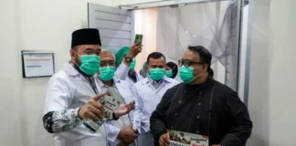 Wali Kota Padang Fadly Amran meninjau Komplek Sentra Rendang Kota Padang di Kelurahan Lubuk Buaya, Kecamatan Koto Tangah, Rabu (26/8/2026).