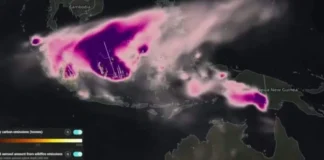 Pemantauan WMO terhadap asap kebakaran hutan Indonesia yang telah melintasi batas negara.